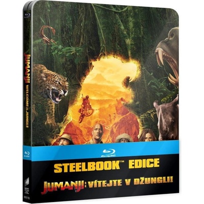 Jumanji Vítejte v džungli! BD SteelBook