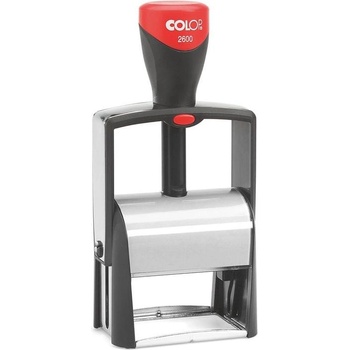 Colop Печат 2600, правоъгълен, 37 x 58 mm, черен (1085100021)