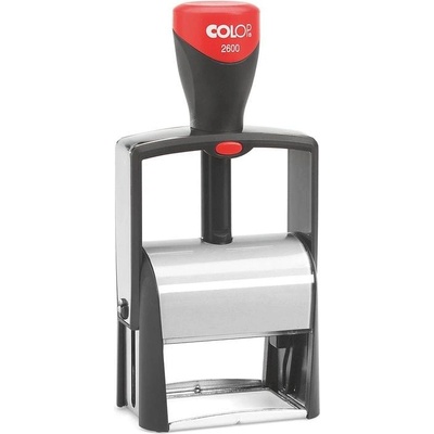 Colop Печат 2600, правоъгълен, 37 x 58 mm, черен (1085100021)
