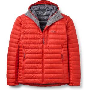 Rab Мъжко пухено яке Rab Microlight Alpine Hoody Down jacket - Dark Horizon (004-7610-0313)