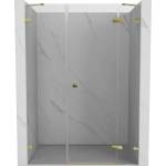 Mexen Lunar врати за душ 160 см, прозрачни, златни - 834S-160-050-50-00-P (834S-160-050-50-00-P)