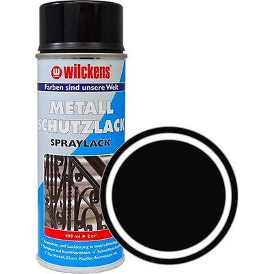 Wilckens univerzální samozákladujíci antikorozní barva ve spreji 400 ml černá