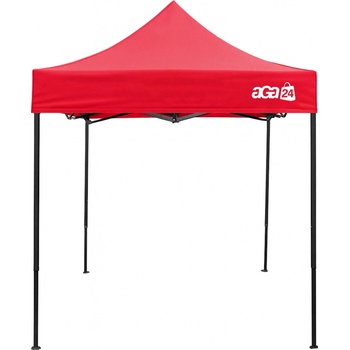 Aga Prodejní stánek bez bočnic 2 x 2 m světle červený STK22260