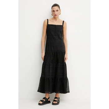 MARELLA Рокля Marella BAVERO в черно среднодълга разкроена 2513221182200 (2513221182)