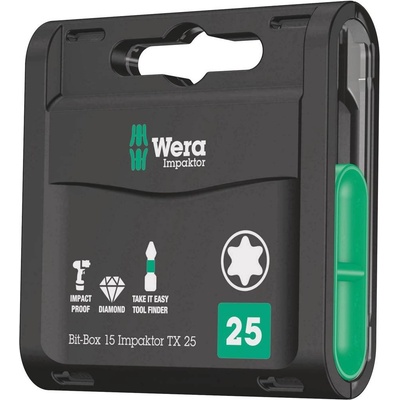 Wera Impaktor sada bitů 15 ks 05057775001