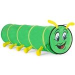 Iplay Тунел за игра за деца 47x180cm - Стоножка - зелен (8601)