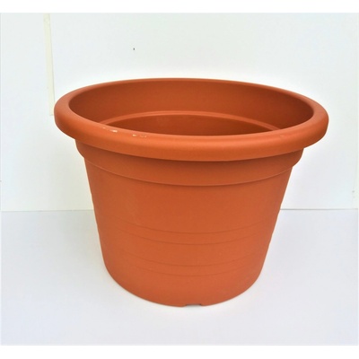 PLASTKON květináč Campanula 50 cm hnědý