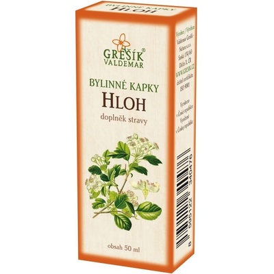 Grešík Hloh bylinné kapky 50 ml