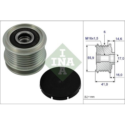 Předstihová spojka Schaeffler INA 535 0010 10 IN 535001010