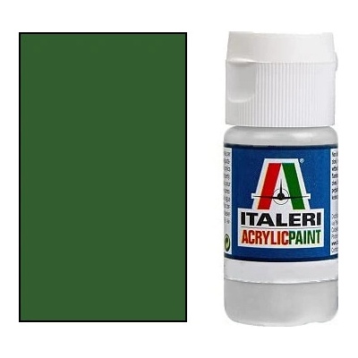 Italeri Farba Acrylic Flat Interior Grey Green 20ml