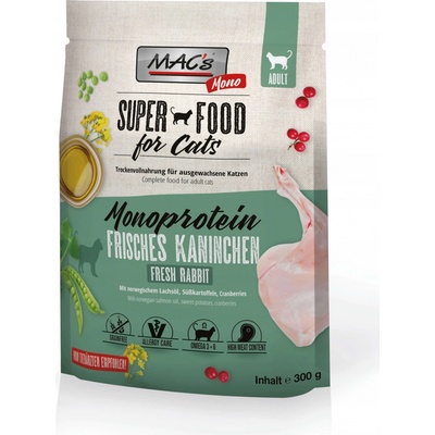 Mac's králik pre mačky s alergiou 0,3 kg