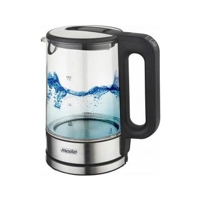 Mesko Glass kettle 1, 7 L with adjustable temp