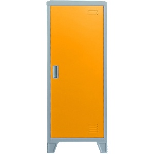 Carmen Метален шкаф Carmen CR-1605-1 JZ - сив / оранжев