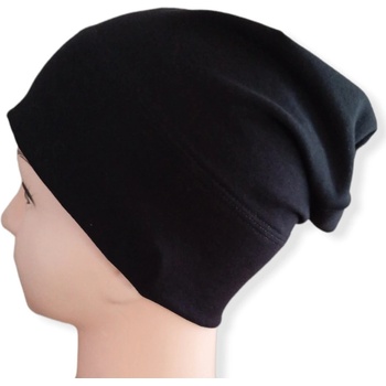 VH design čepice jednovrstvá spadlá černá