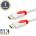 Delight Сигнален кабел HDMI-HDMI 2.0 3D с позлатено покритие Am/Am 1m White 20421 (20421)