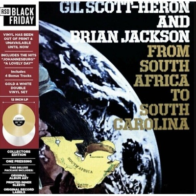 Gil Scott-Heron And Brian Jackson - From South Africa To South Carolina (RSD Edition) (Reissue) (Gold And White Coloured) 2 LP