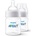 Philips Anti-colic SCY100/02 бебешко шише против колики 1 m+ 2x125ml