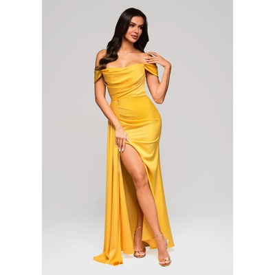 Edoti Evening dress LA-OM-DL žltá