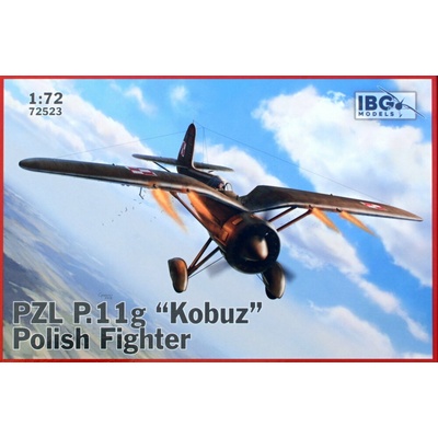 Models PZL P.11g 'Kobuz' Polish Fighter 3x camo IBG 72523 1:72