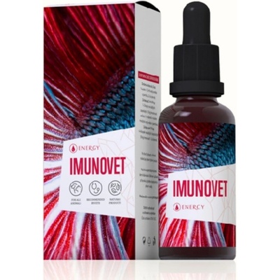 Energy Imunovet Přírodní Veterinární produkt pro psy kočky a ostatní zvířata 30 ml