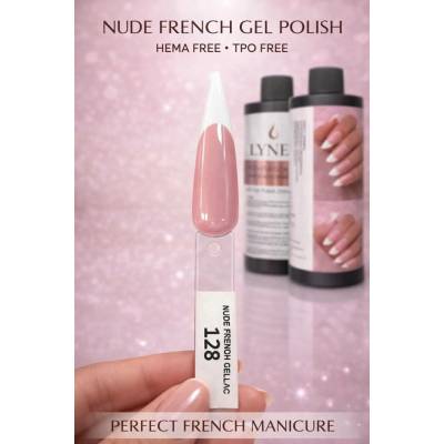 128 LNS Nude French Gellac 250ML – Perfektný French základ