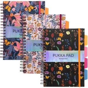 Pukka Pad Project Book Bloom B5 PP 200 страници тетрадка със спирала A15546021 (A15546021)