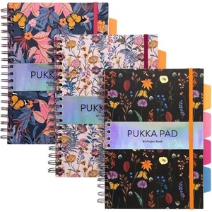 Pukka Pad Project Book Bloom B5 PP 200 страници тетрадка със спирала A15546021 (A15546021)