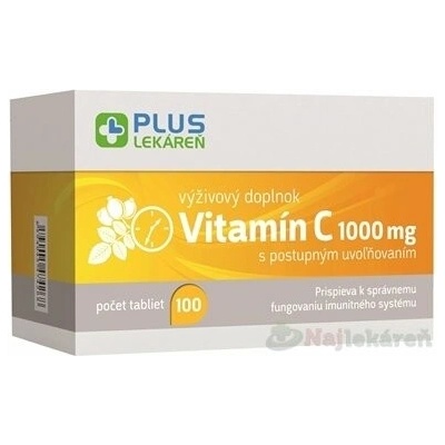 Plus Lekáreň Vitamín C 1000 mg 100 tablet