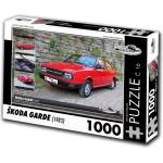 Retro cars - Puzzle Škoda Garde (1983) - 1 000 piese