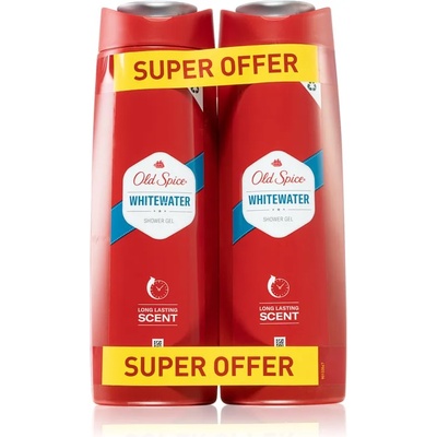 Old Spice Whitewater душ гел за мъже 2x400ml