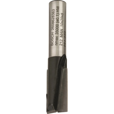 BOSCH Drážkovací fréza 8 mm, D1 10 mm, L 20 mm, G 51 mm 2608628383