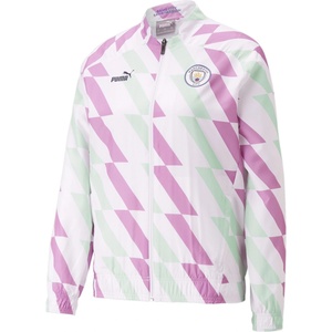 PUMA Дамска тениска Puma Mcfc Prematch Jacket W T-Shirt Womens - Puma White