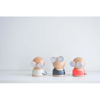 DesignNest Нощна led лампа Design Nest Mr Watt Goggle (KB692MRWATTWOODGREY)