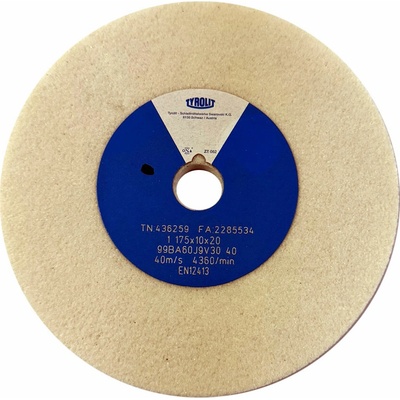 Tyrolit 99BA60J9V Brúsny kotúč 175 x 10 x 20 mm 40 60 T436259