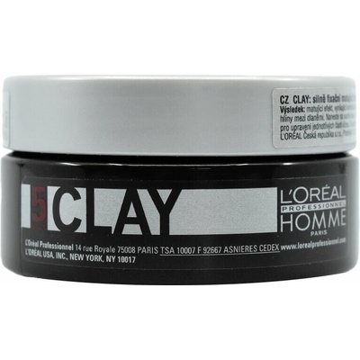L'Oréal Professionnel Homme Clay 50 ml (AKCE)