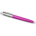 Parker Химикалка, 0, 7 мм, сребърен клипс, пурпурен корпус, PARKER "Royal Jotter Originals", синя 2075996 (2075996)