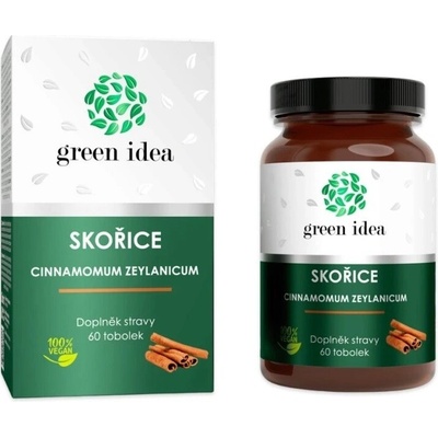 Green Idea Škorica 60 kapsúl