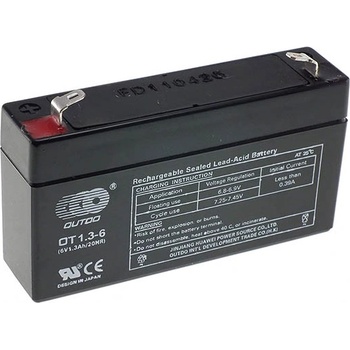 OUTDO 6V 1.3Ah OT1.3-6