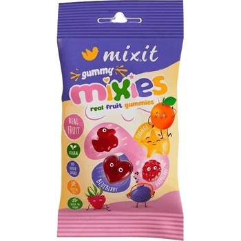 MIXIT Ovocné Mixies přírodní želé bonbony 35 g