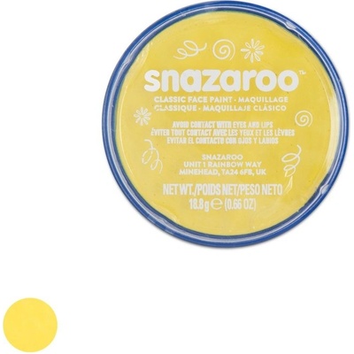 Snazaroo barva na obličej žlutá 1 ks
