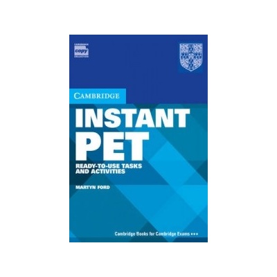 Instant PET Book and Audio CD Pack - Ready-to-use Tasks and ActivitiesMixed media product