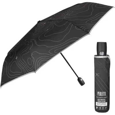 Мъжки автоматичен Open-Close чадър Perletti Technology 21735, Синоптична карта