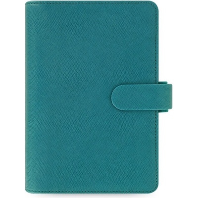 Filofax Saffiano A6 týdenní 2026 akvamarinový