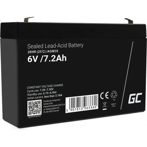 Green Cell 6V 7,2Ah AGM39