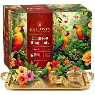 Ealdwin Crimson Rhapsody 9 sáčků kolekce čajů 18 g