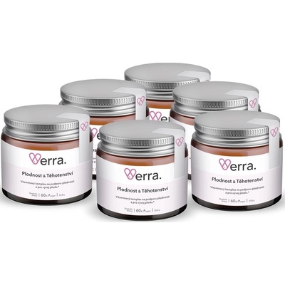 Verra Komplex Plodnosť & Tehotenstvo kapsuly s multivitamínovým komplexom pre ženy 6x 33.2 g