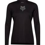 FOX Racing Дамска фланелка с дълъг ръкав за колоездене Fox racing Women's Ranger L/S Jersey Fox Head Cycling jersey - Black (156-2578-0114)
