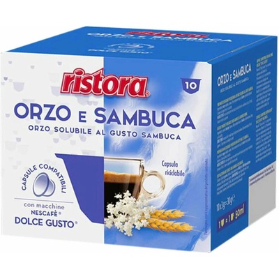 Ristora kapsule dolce gusto káva jačmeň a sambuca 10 ks