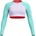 Speedo Бански горнище solid crop top