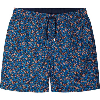 Hackett Бански гащета Hackett Abstract Waves swimming shorts - Blue (Navy Blazer)